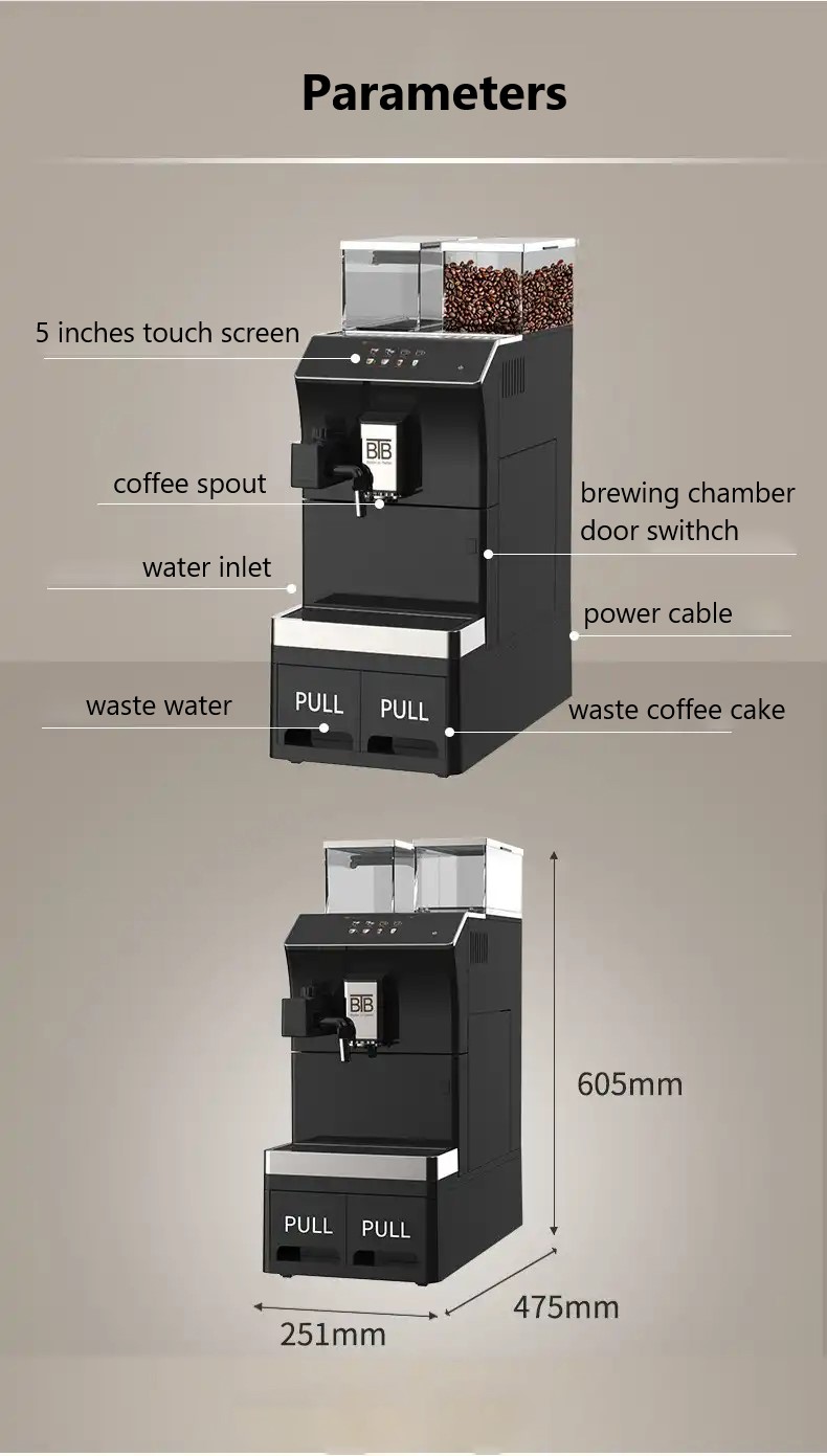 Máquina de café comercial LBT-C113 (3)